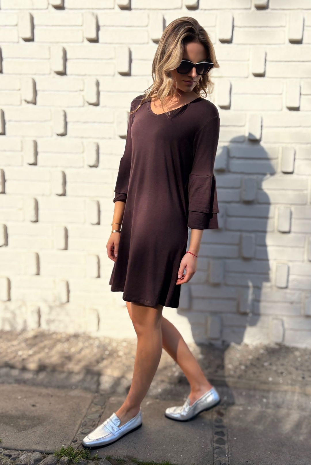 Vestido Alondra Brown