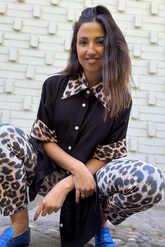 BLUSA ELOÍSE BLACK/WHITE