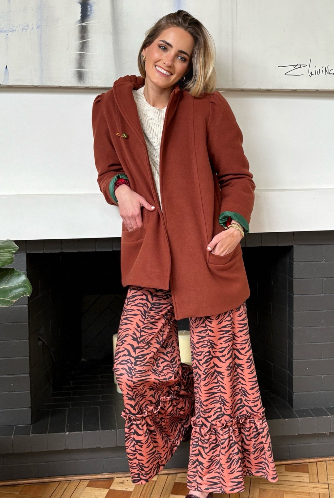 Pantalón Tomasa Cebra