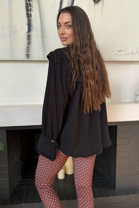 Blusa Budapest Black