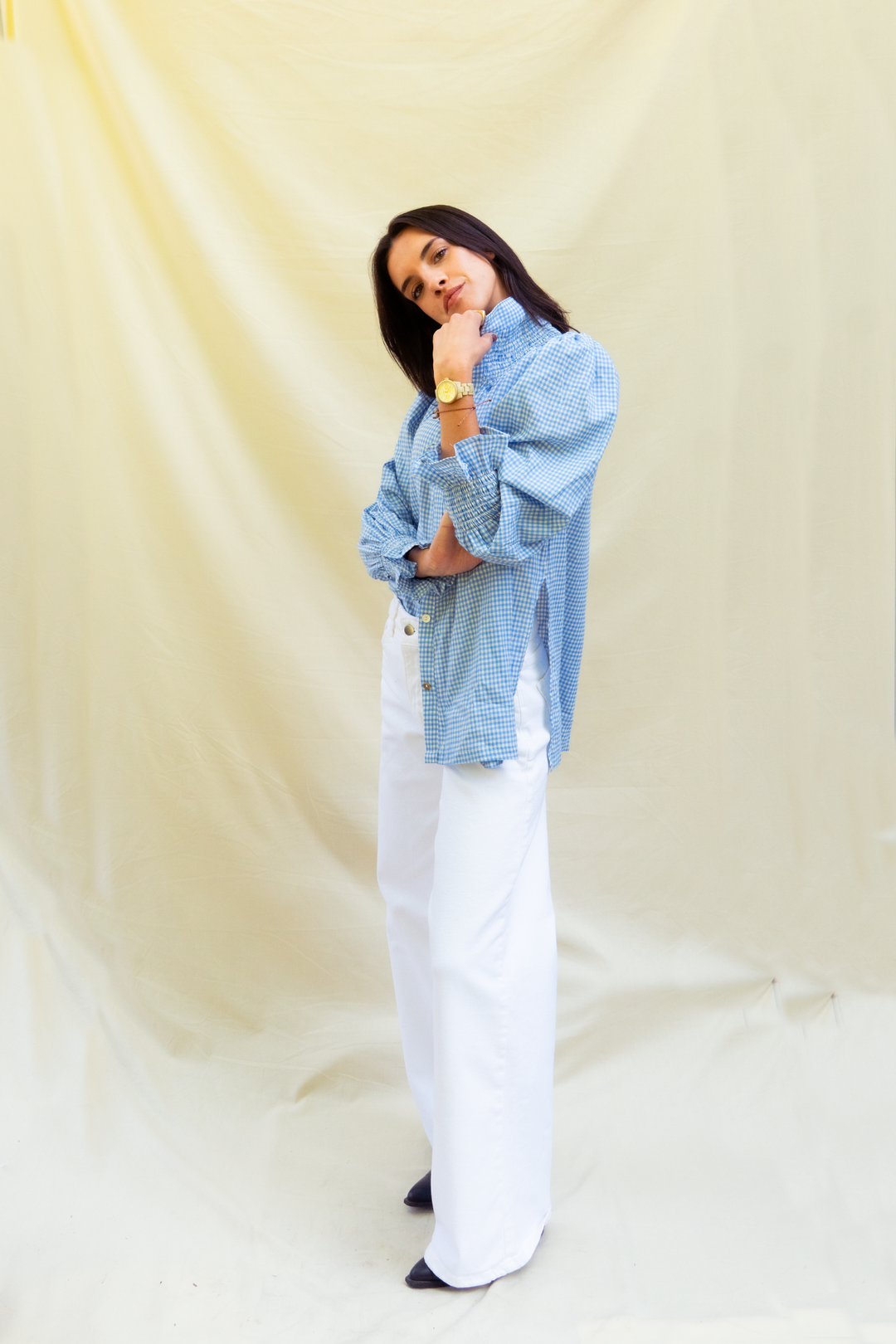 Blusa Colette Sky Blue