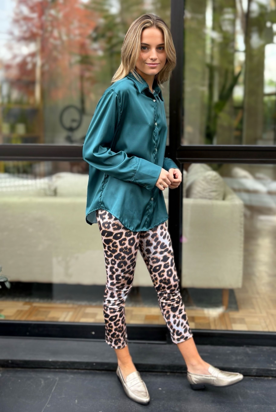 Blusa Segovia Petróleo