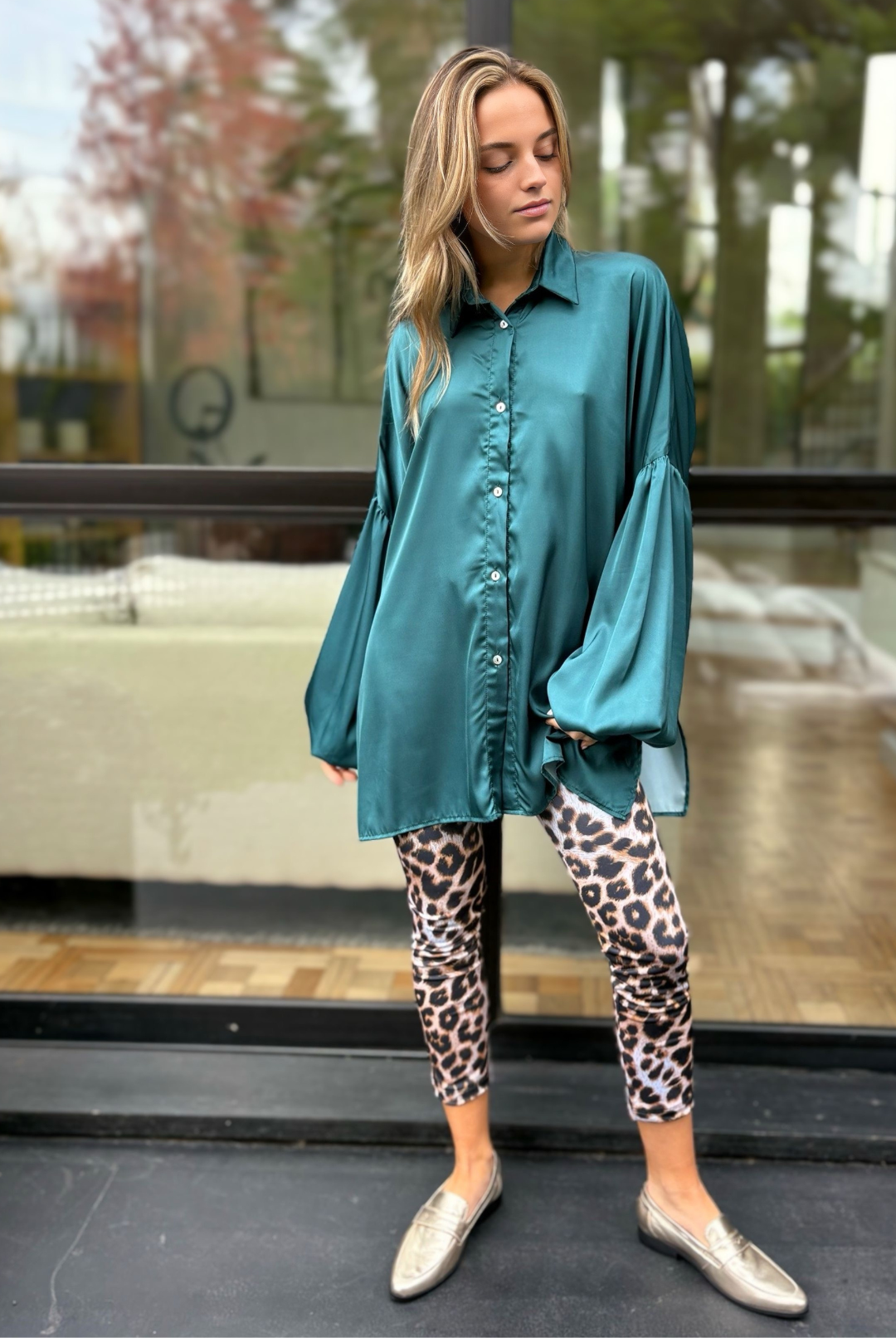 Blusa Martín Petróleo