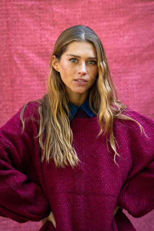 Sweater Lilian Ciruela