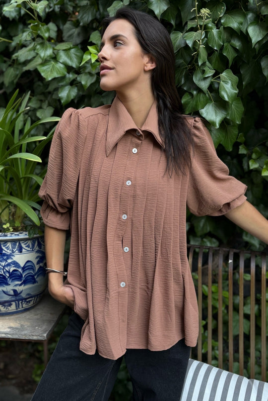 Blusa Gardenia Brown