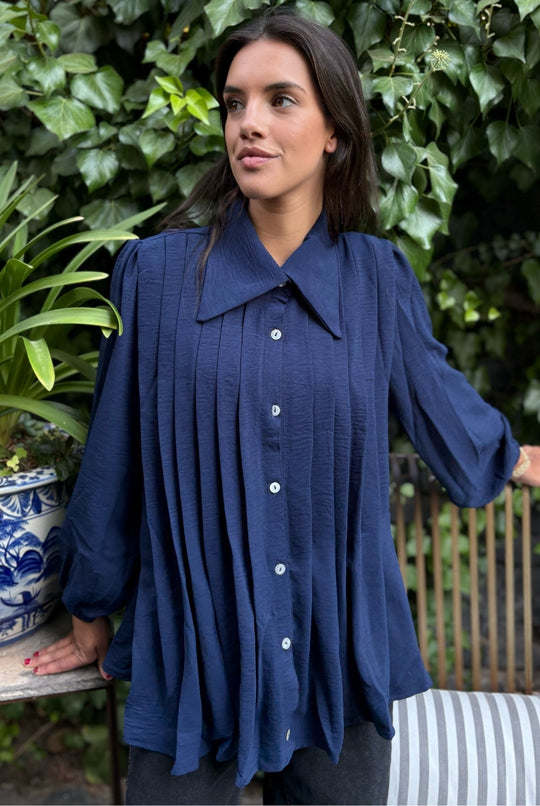 Blusa Gardenia Dark Blue