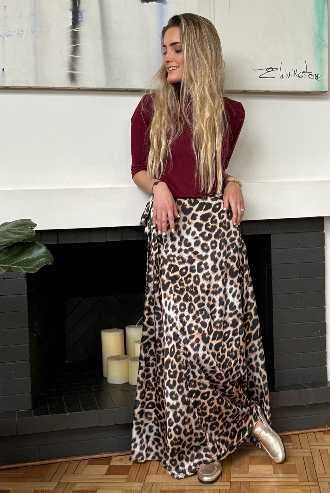 Pollera Envolvente Leopard