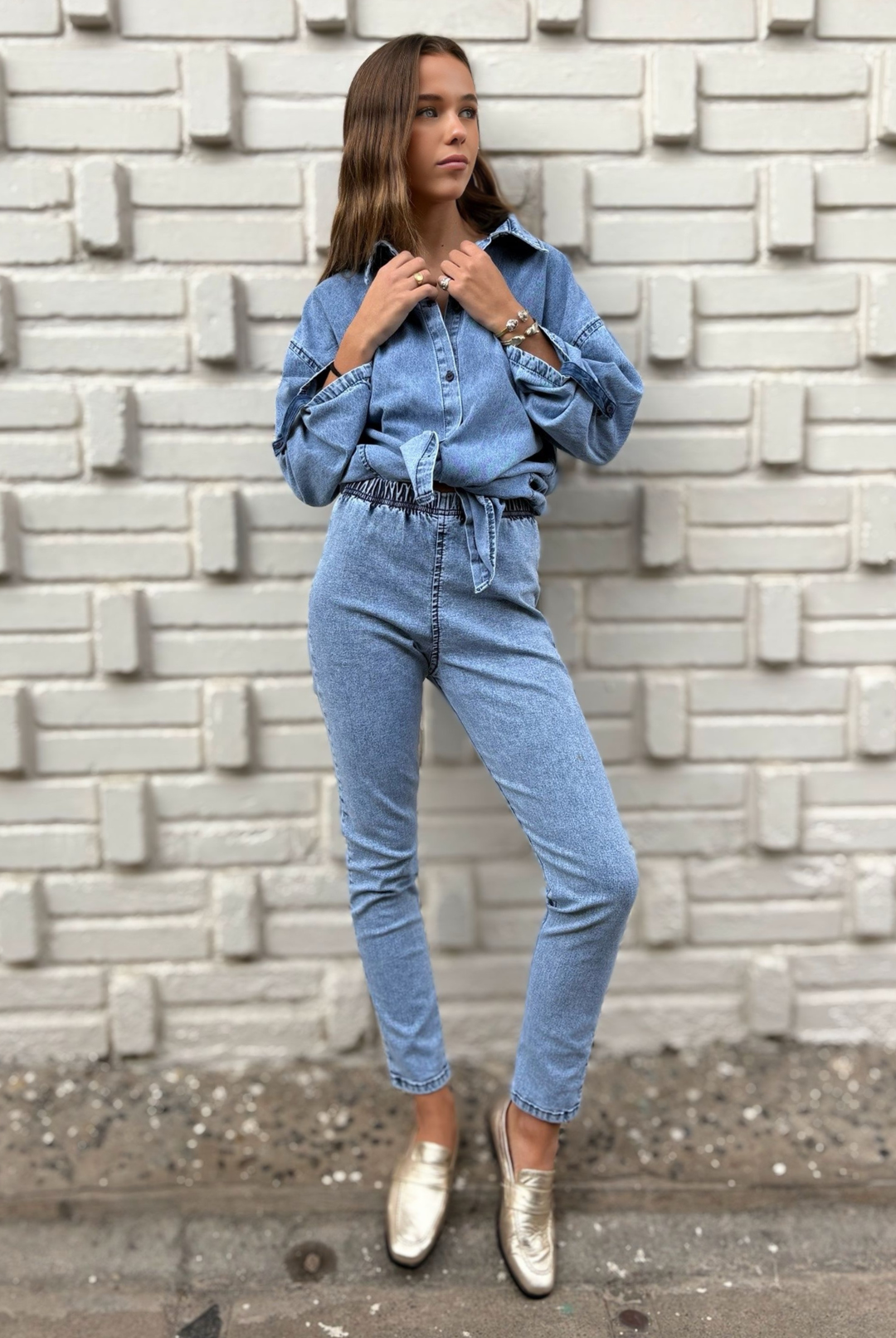 Camisa Benet Sky Blue