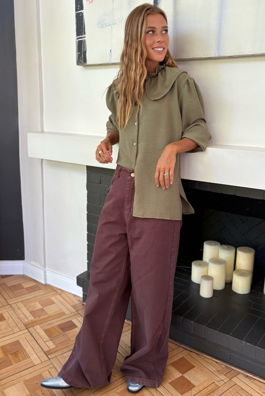 PRE VENTA Blusa Volaré OLIVE