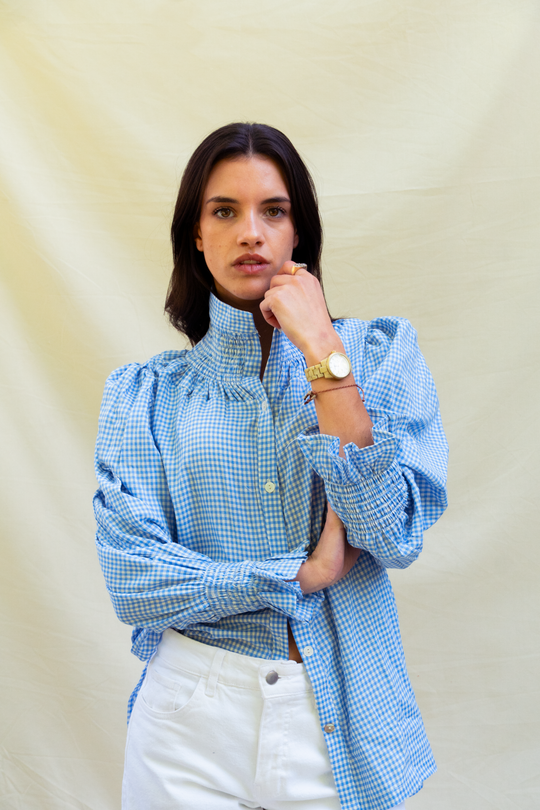 Blusa Colette Sky Blue