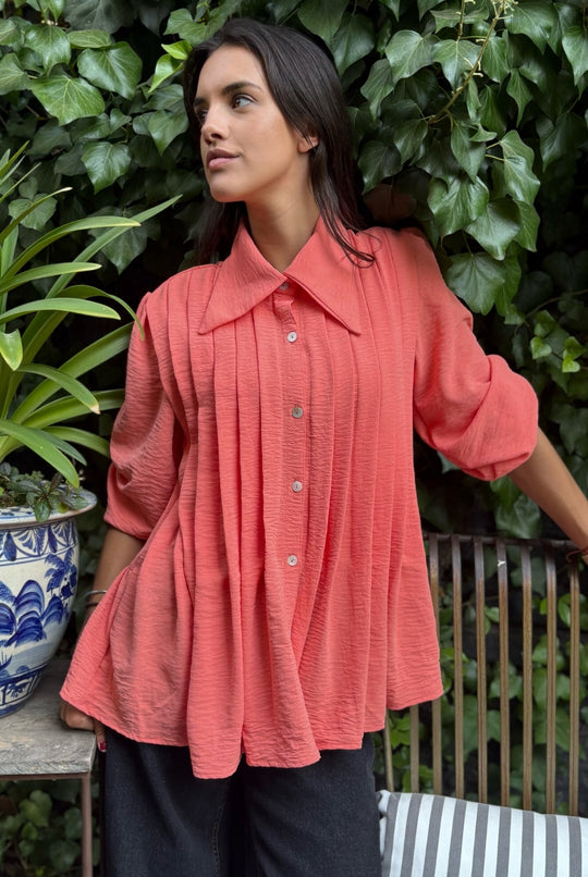 Blusa Gardenia Coral