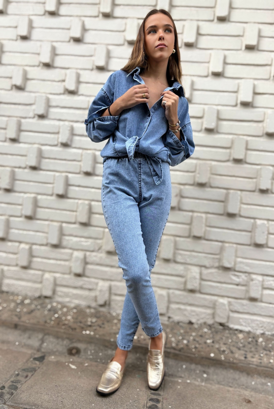 Leggings Benet Sky Blue