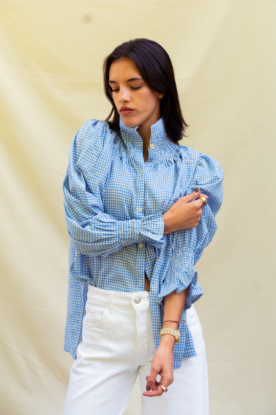 Blusa Colette Sky Blue