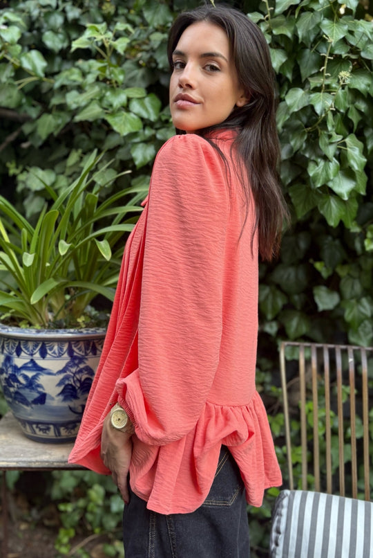 Blusa Gardenia Coral