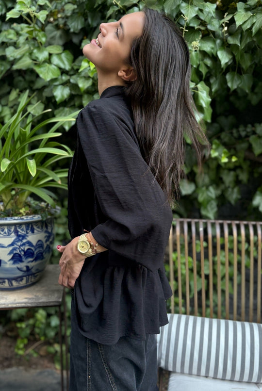 Blusa Gardenia Black