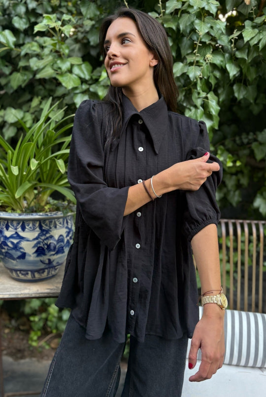 Blusa Gardenia Black