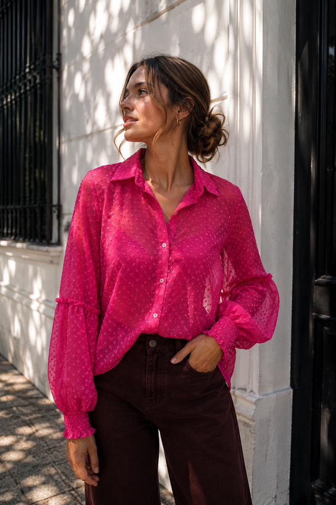 PREVENTA Blusa Charlotte Pink