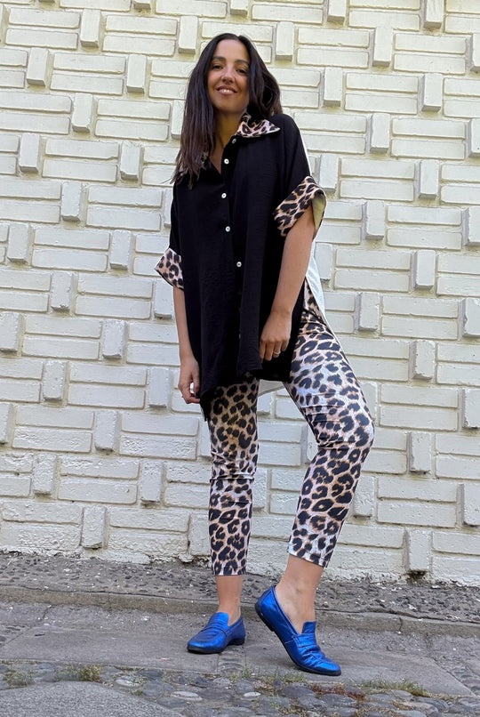 BLUSA ELOÍSE BLACK/WHITE
