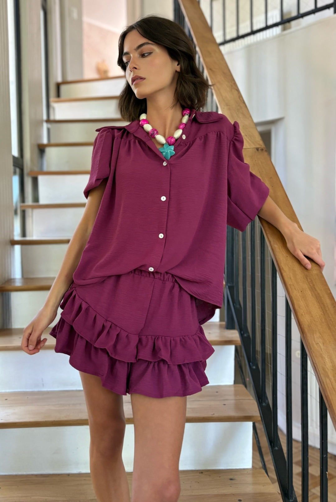 Blusa Rafaela MAGENTA