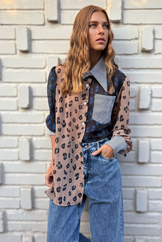 Blusa Gaudí Leopard