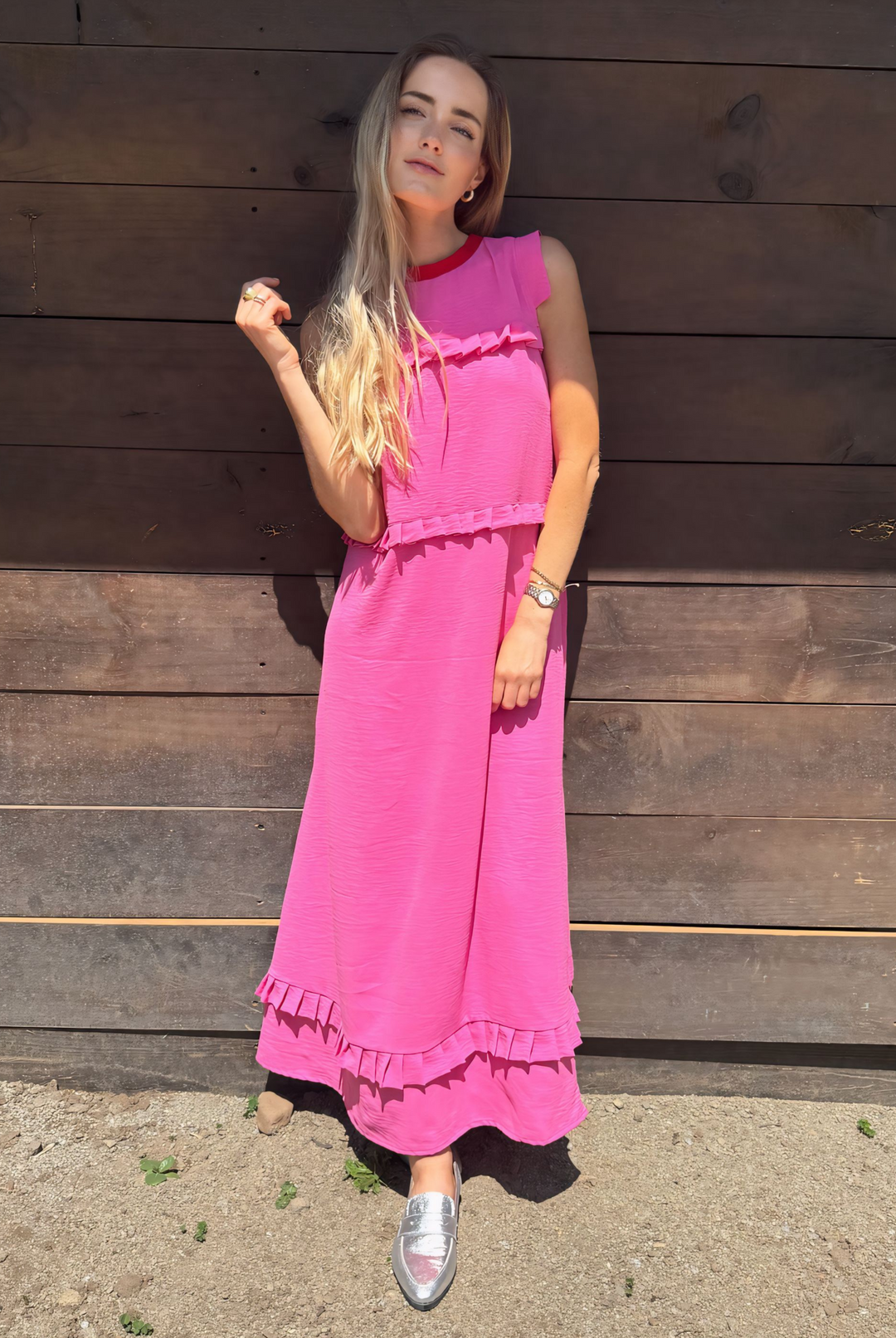 PRE VENTA VESTIDO JUSTA PINK