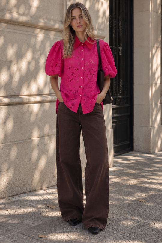 PREVENTA Blusa Eloise Red Pink