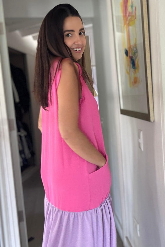 Vestido Italia PINK / PURPLE