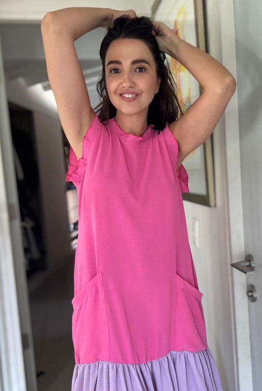 Vestido Italia PINK / PURPLE