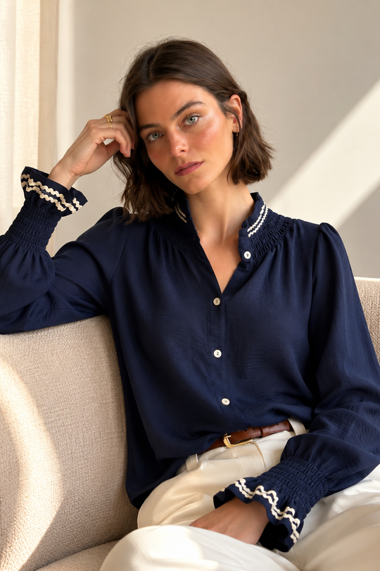 Blusa Eleonore Blue