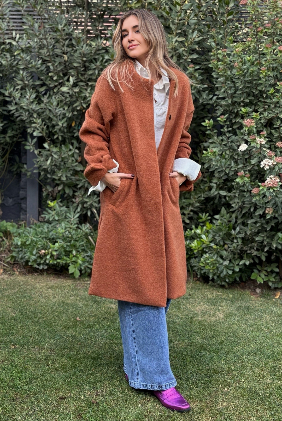 PRE VENTA ABRIGO ATLANTA CAMEL