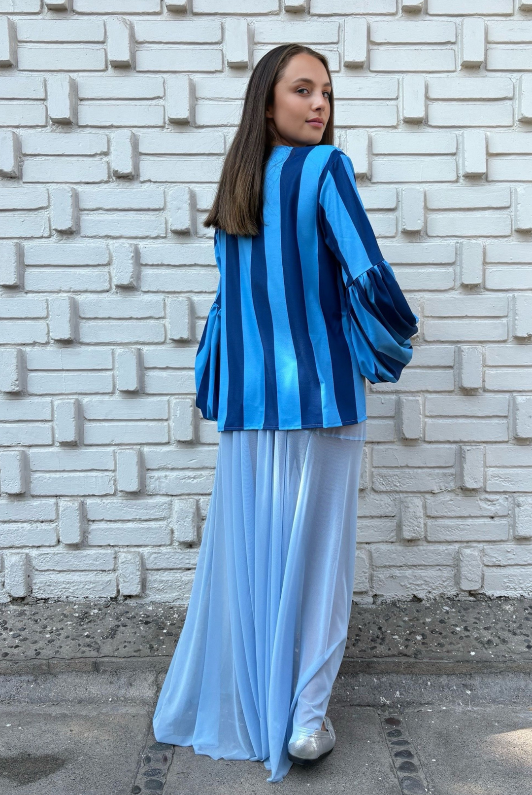 PRE VENTA BLUSA BOLONIA BLUE