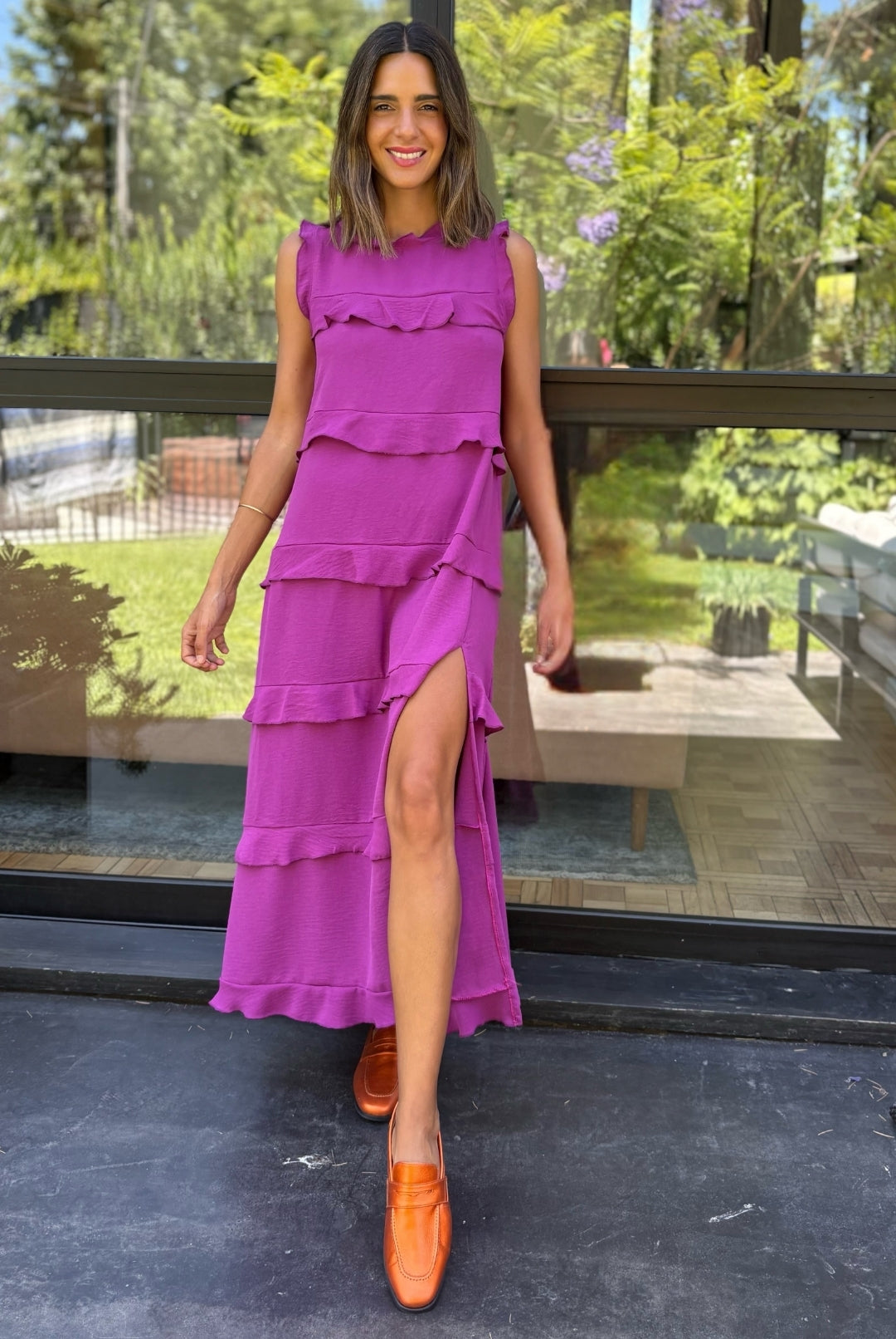 Vestido Roma MAGENTA