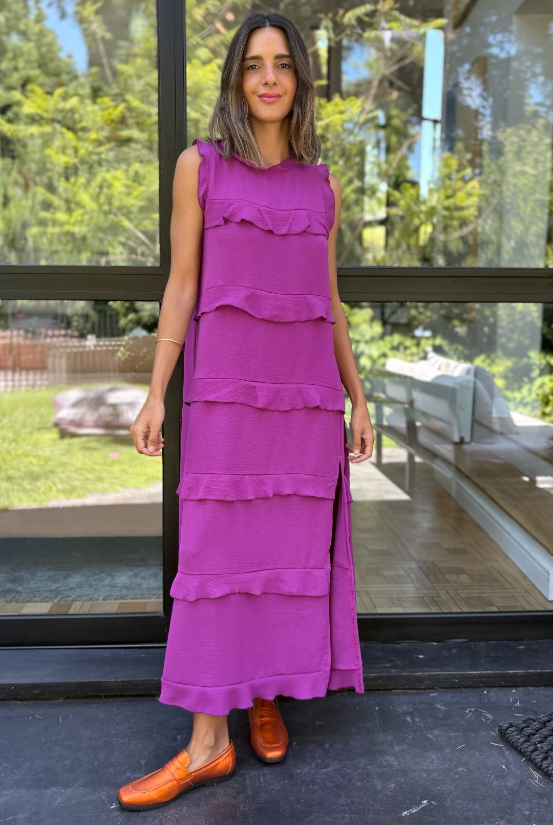 Vestido Roma MAGENTA