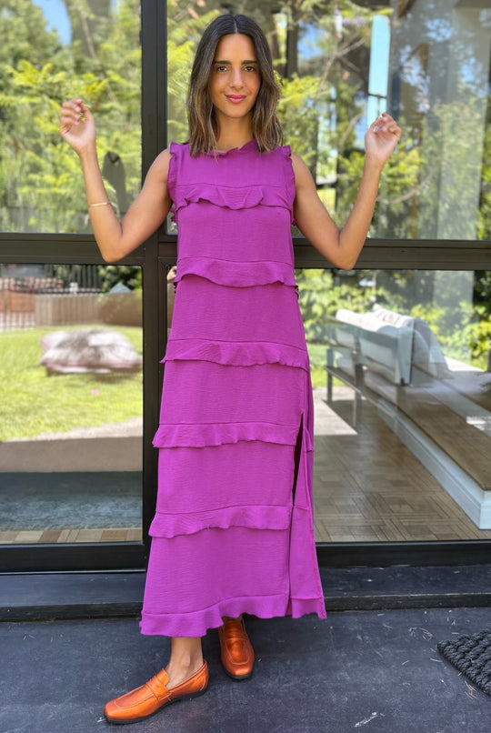 Vestido Roma MAGENTA