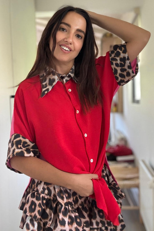 BLUSA ELOÍSE RED / PINK