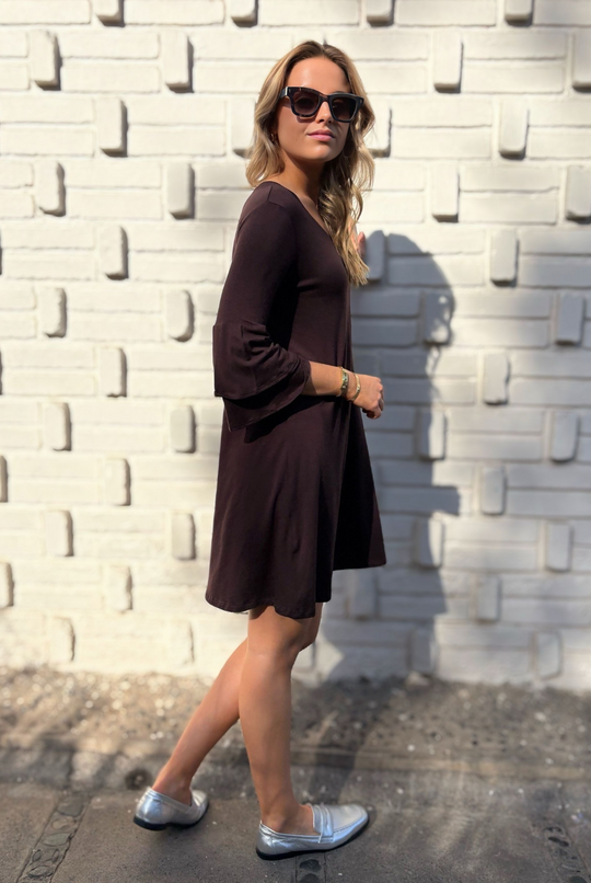 Vestido Alondra Brown