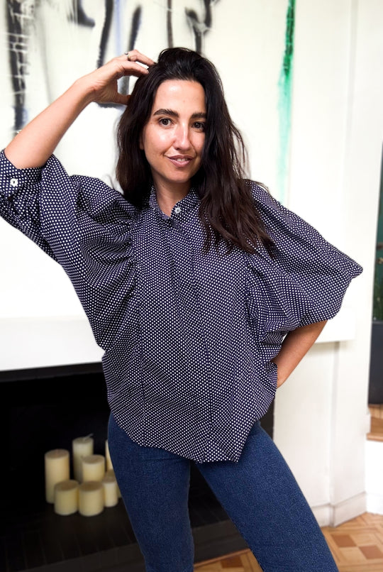 Blusa Small Dots BLUE