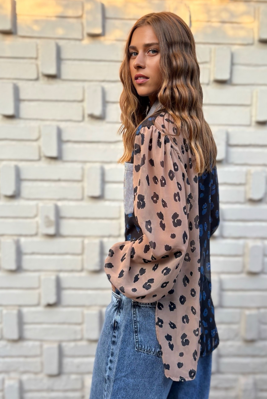 Blusa Gaudí Leopard