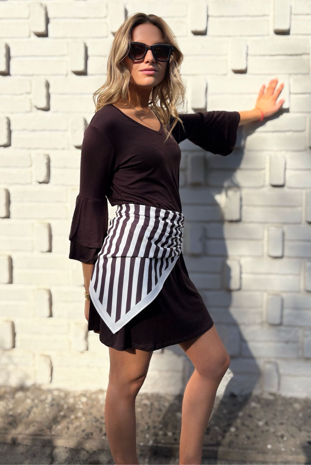 Vestido Alondra Brown