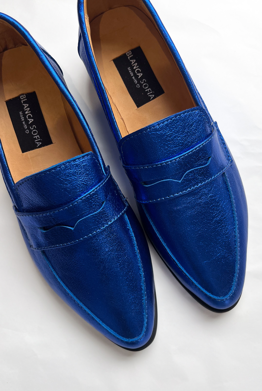 Mocasín Maia Blue / Cuero