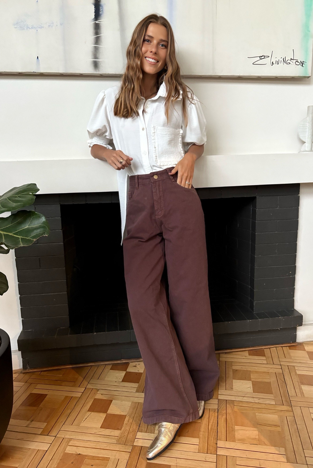 Jeans Milo Brown