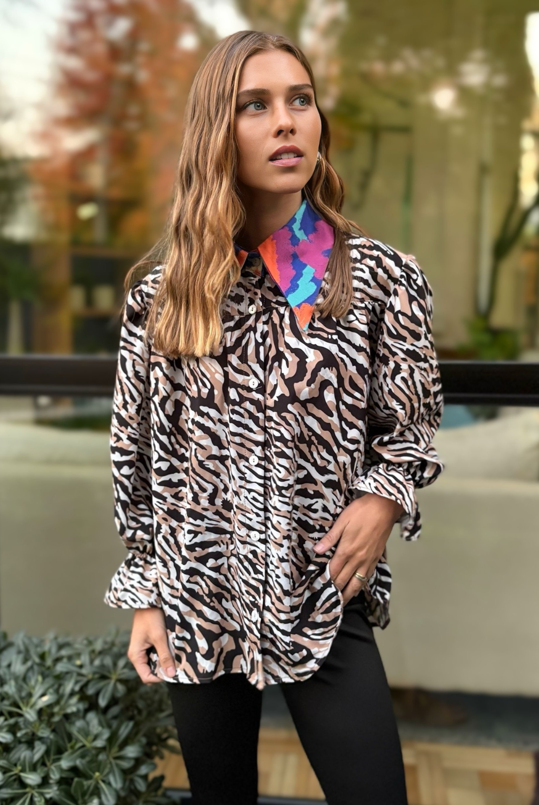 Blusa Rafaela Cebra
