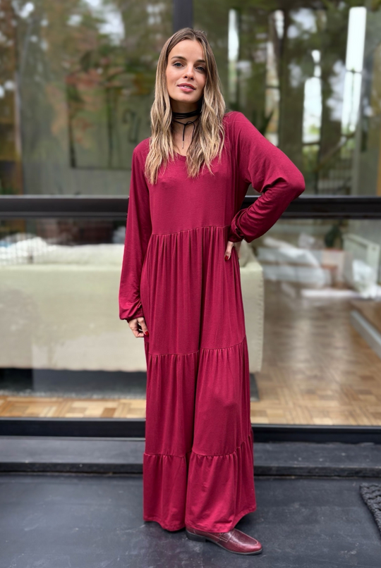 PRE VENTA VESTIDO BRETAÑA RED