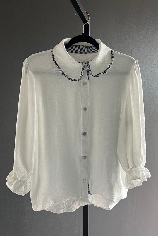 PRE VENTA BLUSA PETRA WHITE