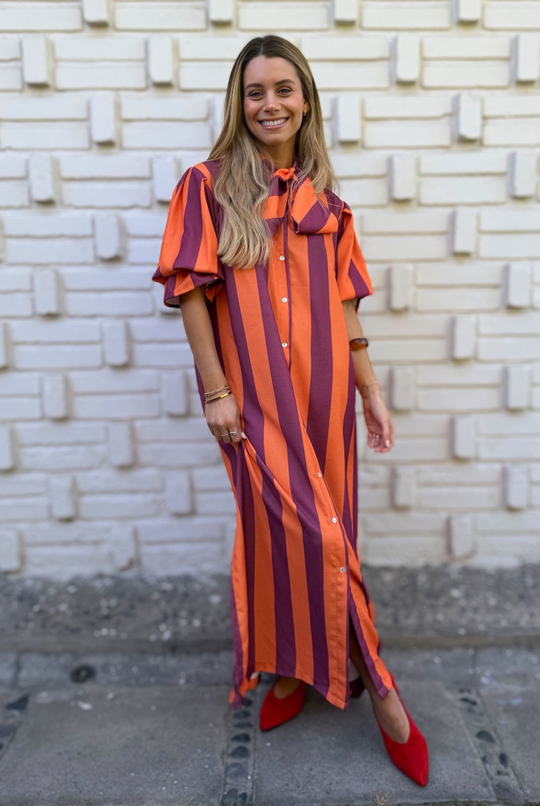 VESTIDO CAYETANA ORANGE