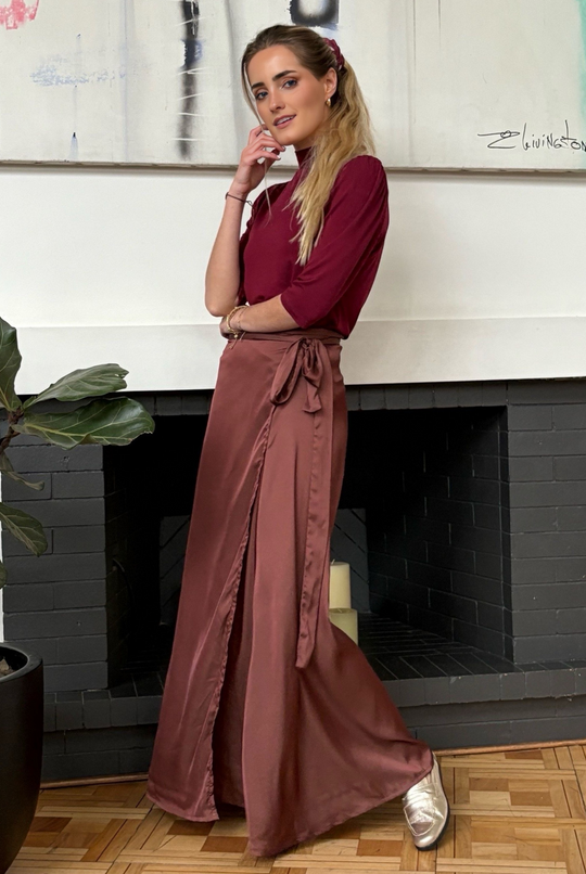 Pollera Envolvente Brown