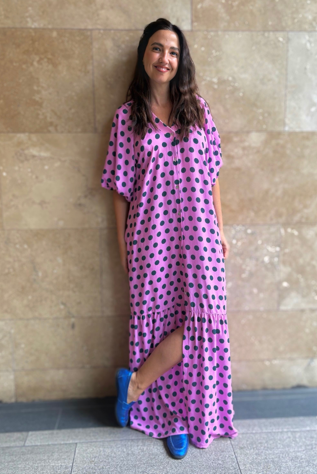PRE VENTA VESTIDO PARADISE CIRCLE PINK