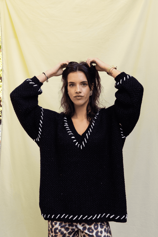 Pre Venta Sweater Génova Black