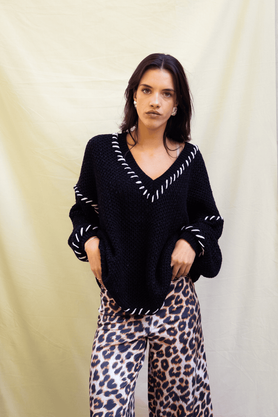 Pre Venta Sweater Génova Black