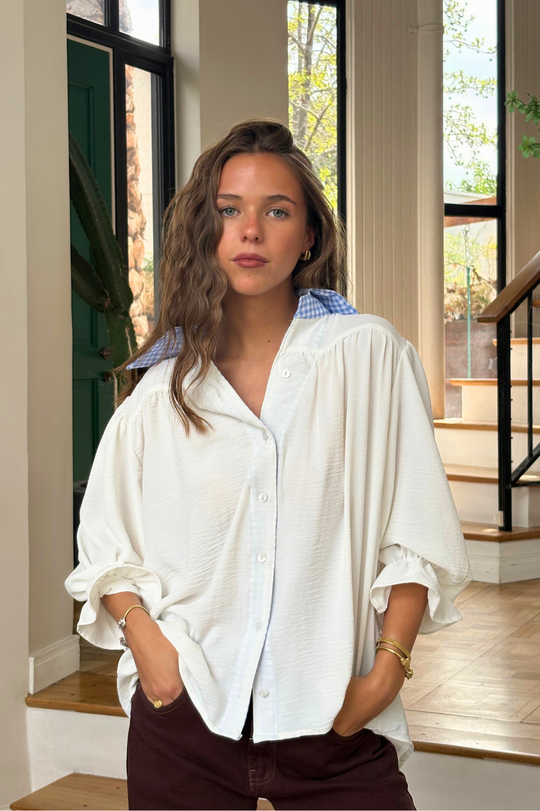 PREVENTA Blusa Rafaela white